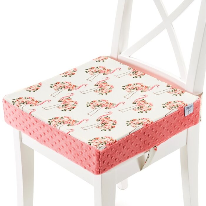 poduszka na krzesło z flamingami