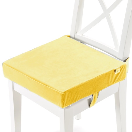 Poduszka podwyższająca dla dziecka  na krzesło - velvet mango